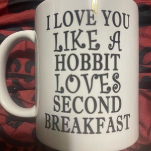Second Breakfast Hobbit Coffee Mug